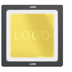 Gjuten pin - Badges som Profilprodukt