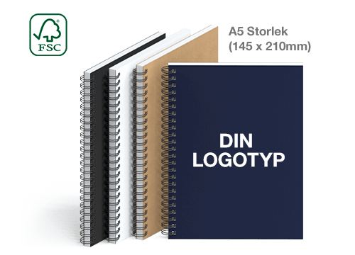 Helix - Anteckningsböcker med logotyp Helix - Anteckningsböcker med logotyp