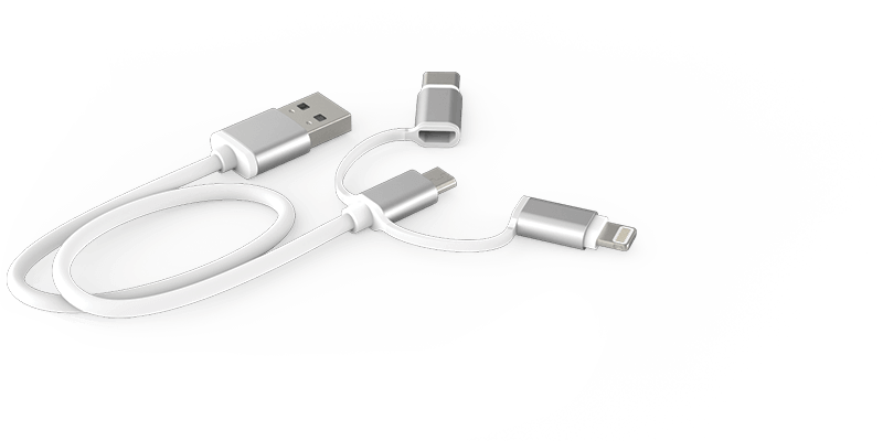 Woodie - Logotryckta USB billaddare Woodie - Logotryckta USB billaddare