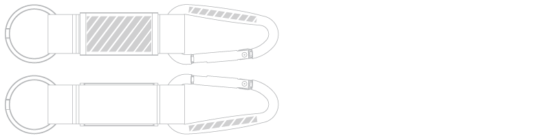 Nyckelring Screentryck