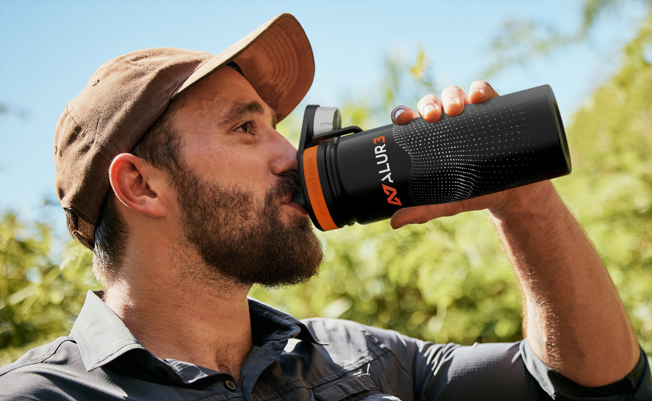 Adventure - Vattenflaskor med Tryck Logo  gallery thumbnail