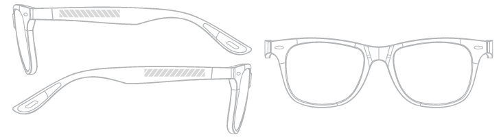 Solglasögon Screentryck