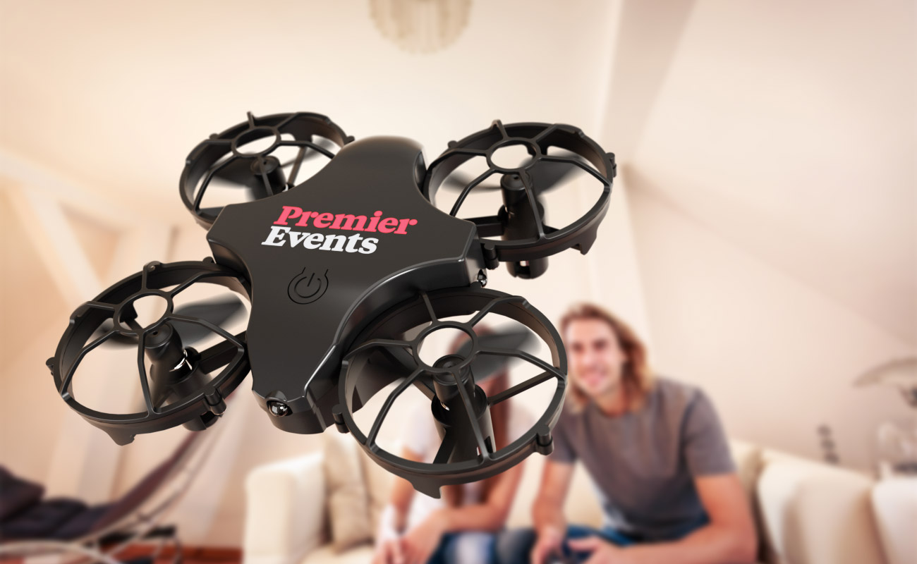 Bee - Minidrönare med logotyp gallery thumbnail