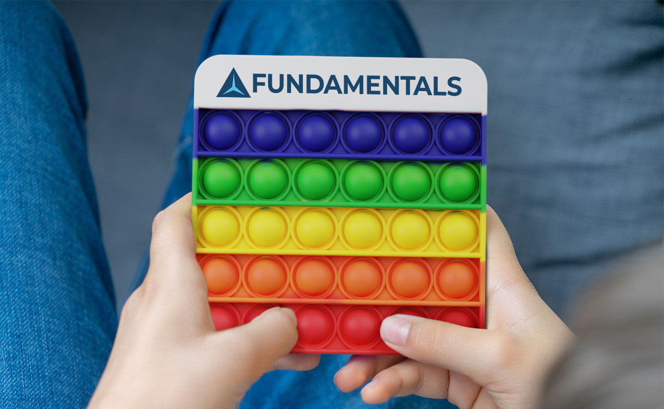 Bubble - Fidget-leksak med tryck gallery thumbnail