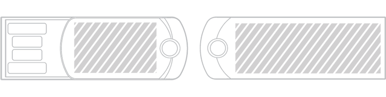 USB-minne Screentryck