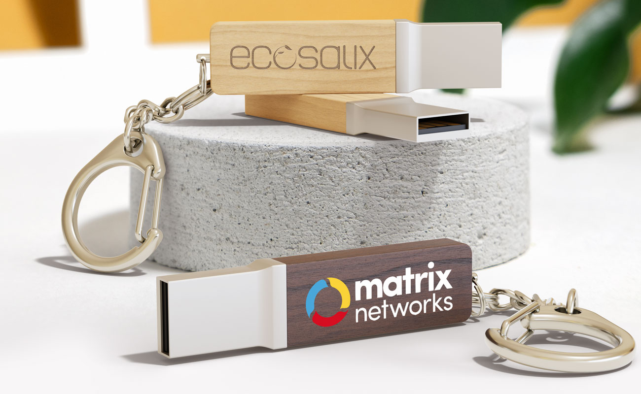 Carve - USB Minne i Trä Med Lasergravyr gallery thumbnail