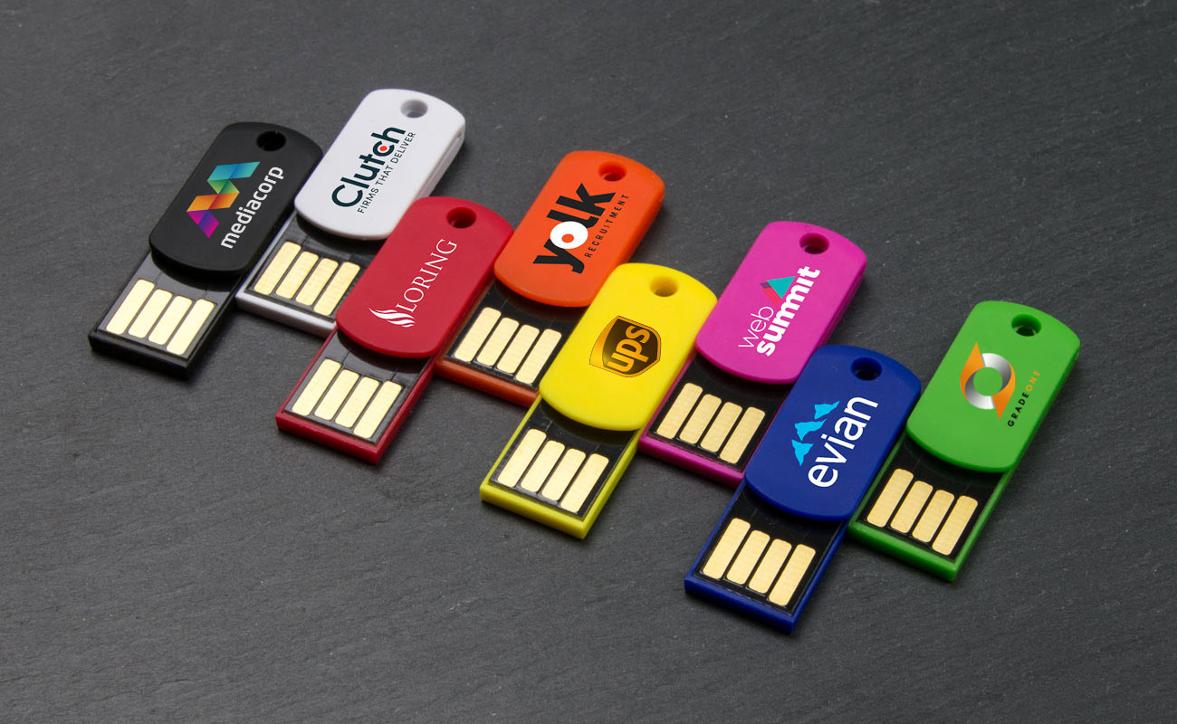 Clip - Gem USB minnen med tryck