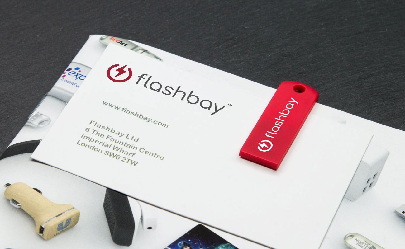 Clip - Gem USB med logga gallery thumbnail