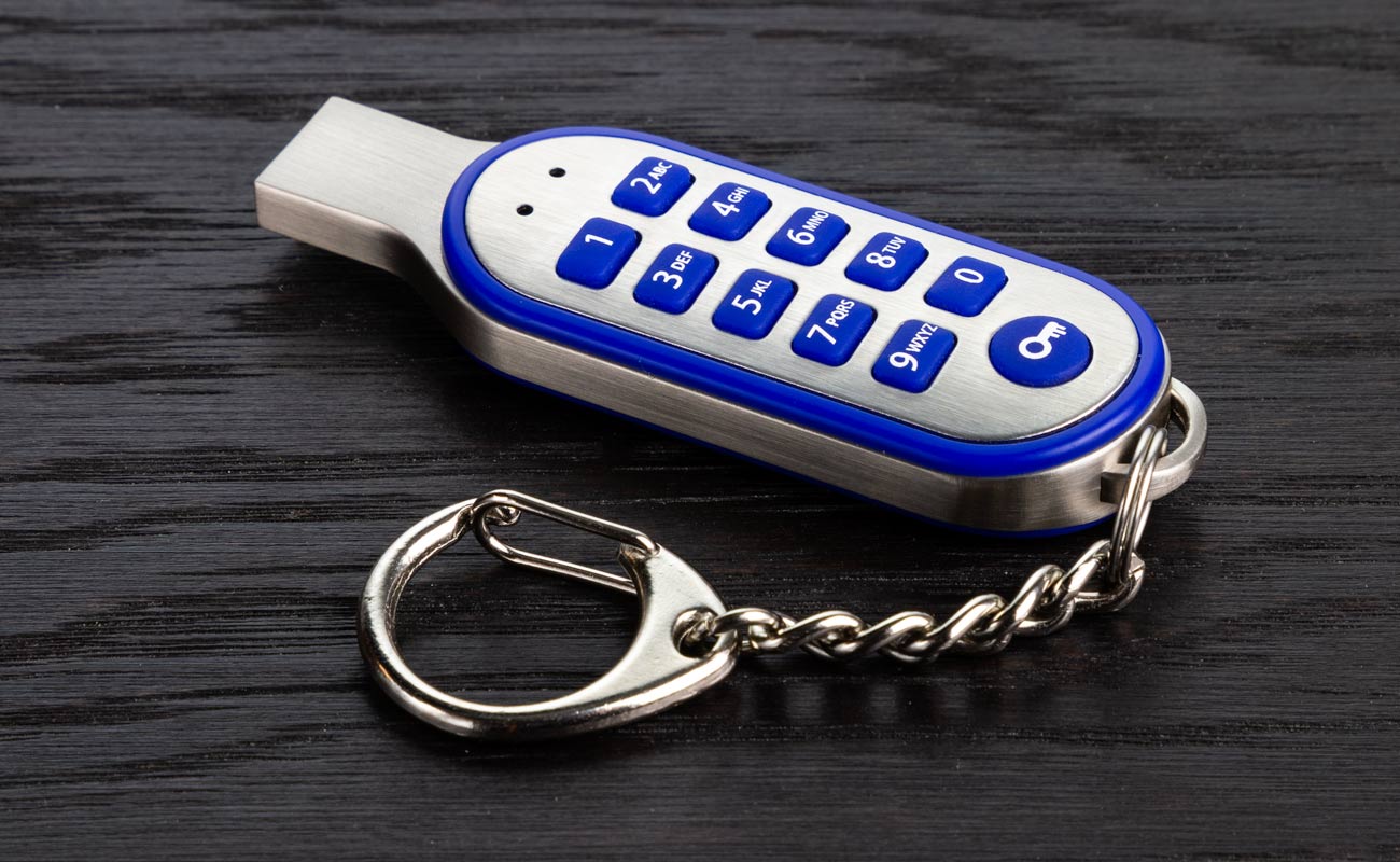 Code - USB-minnen med Pin Tryckta gallery thumbnail