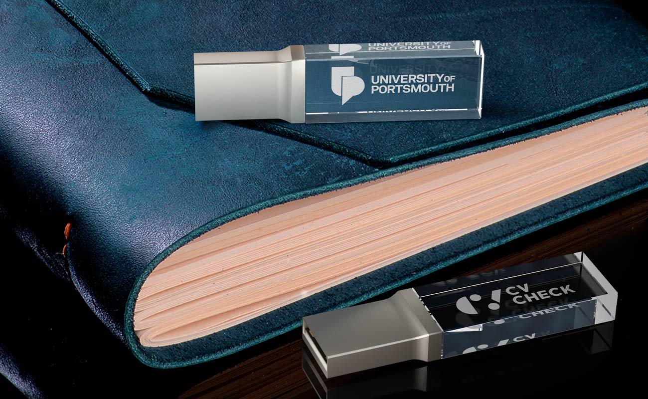 Crystal - Tryckta Glas USB minnen gallery thumbnail