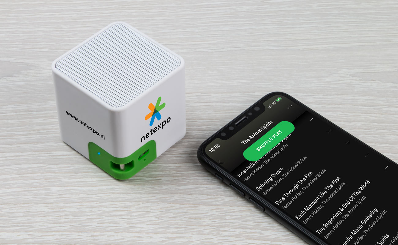 Cube - Högtalare Med Logotype gallery thumbnail