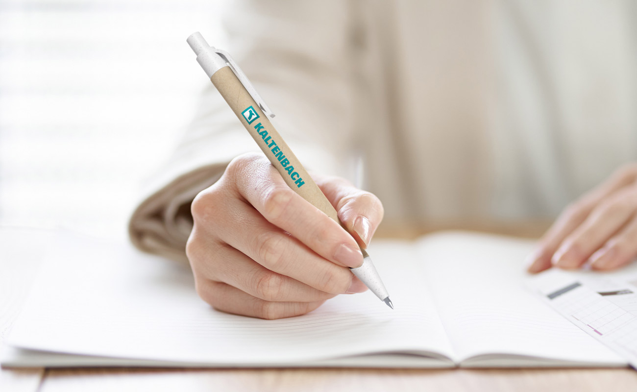 Ditto - Pennor med tryck i återvunnen kartong gallery thumbnail