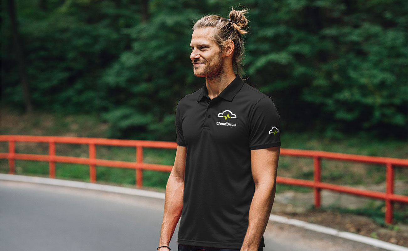 Dune - Tryckta Performance polotröjor gallery thumbnail