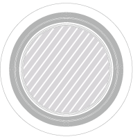 Flygande skiva Fototryck