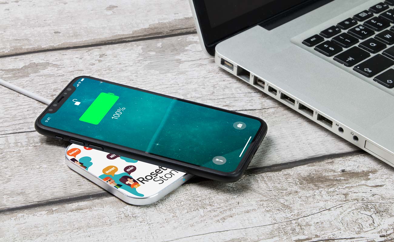 Edge - Qi Trådlös Laddare med tryck gallery thumbnail