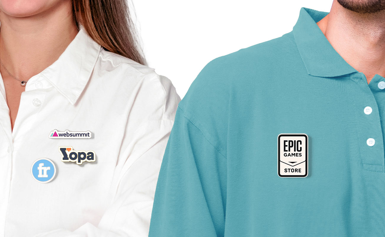 Badge i emalj - Pins i emalj som Profilprodukt gallery thumbnail