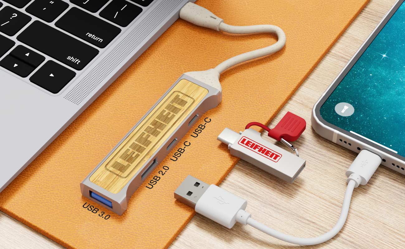 Expand Bamboo USB-hubb