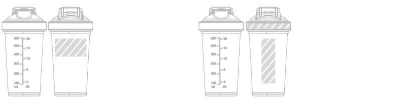 Shaker Bottle Screentryck