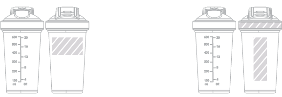 Shaker-flaska Screentryck