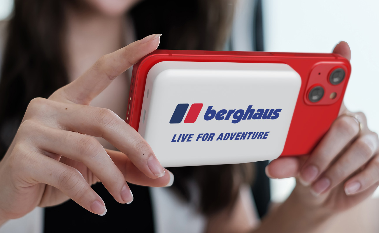 Force - Tryckta Magnetiska trådlösa Powerbanks gallery thumbnail