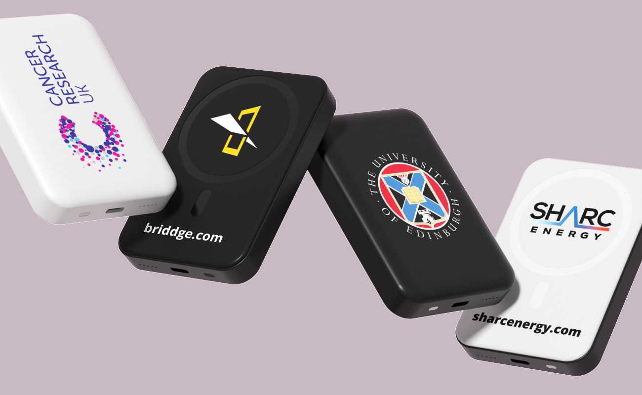 Force - Magnetiska trådlösa Powerbanks med logotyp gallery thumbnail