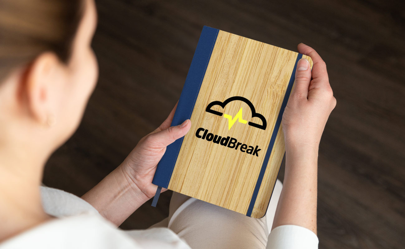 Grove - Anteckningsböcker i bambu med tryck gallery thumbnail