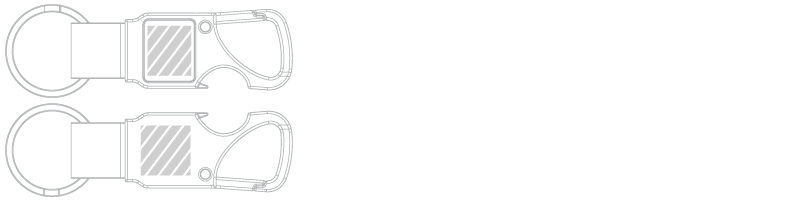 Nyckelring Screentryck