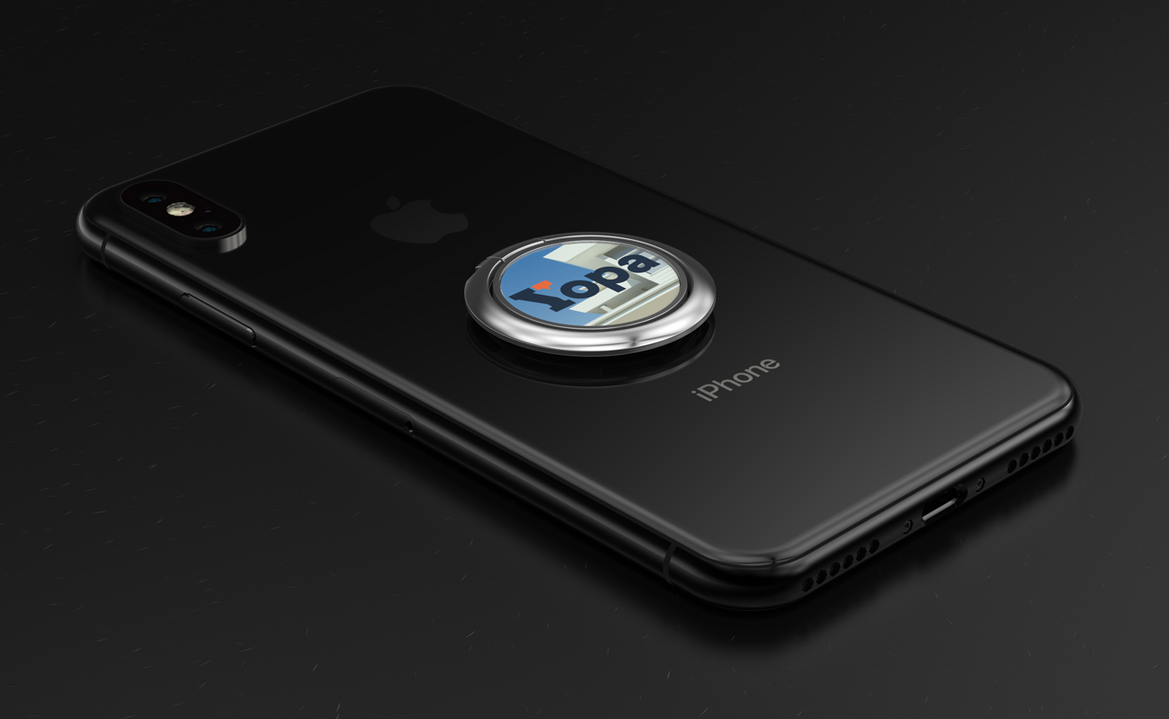 Hoop - Tryckbara Phone Grips gallery thumbnail