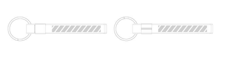 Nyckelring Screentryck