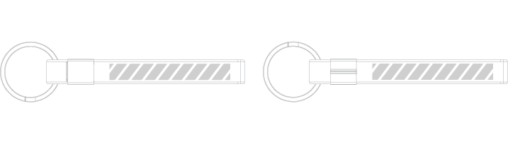 Nyckelring Screentryck