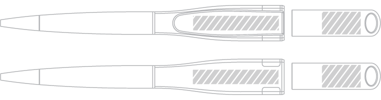 USB-penna Screentryck