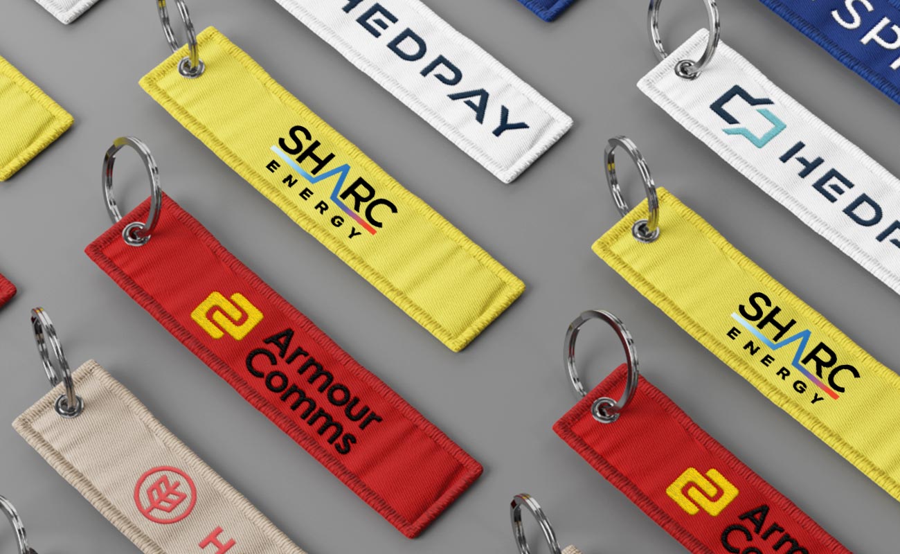 JetTag - Nyckelringar i tyg med tryck gallery thumbnail