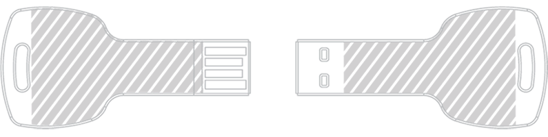 USB-minne Lasergravyr