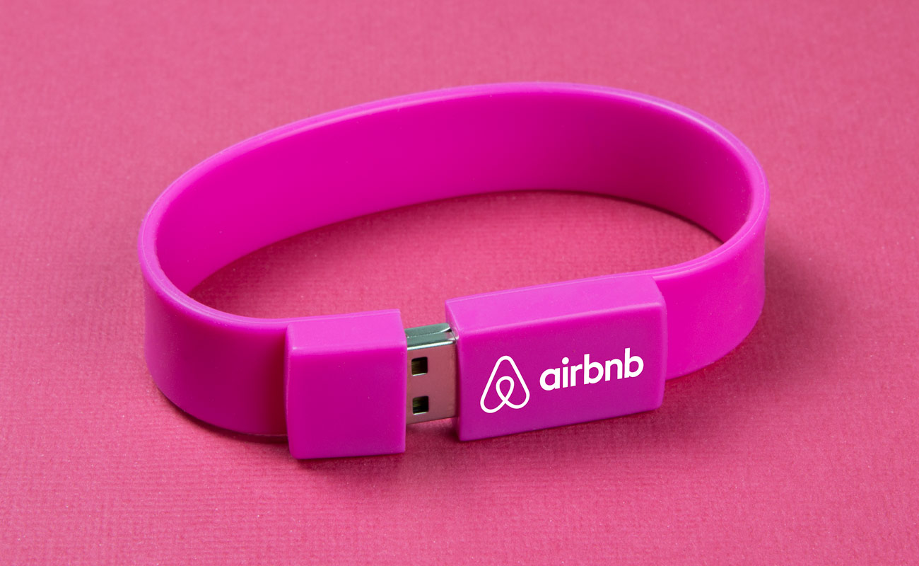 Lizzard - USB-Armband Logotyp gallery thumbnail