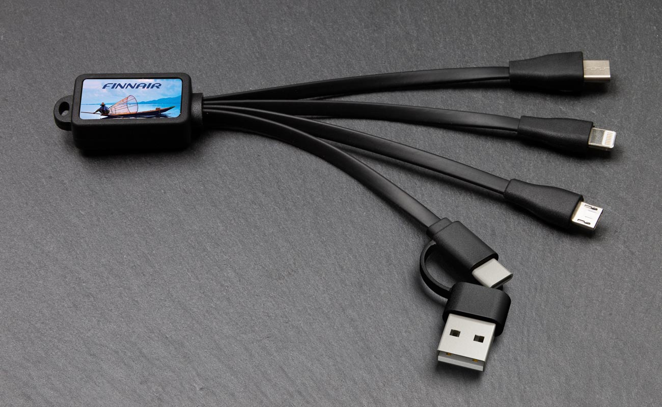 Multi - USB-kabel med tryck gallery thumbnail