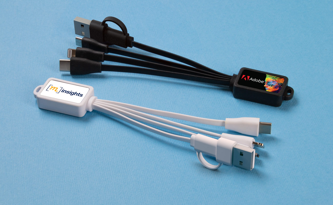 Multi - USB-kabel set med tryck gallery thumbnail