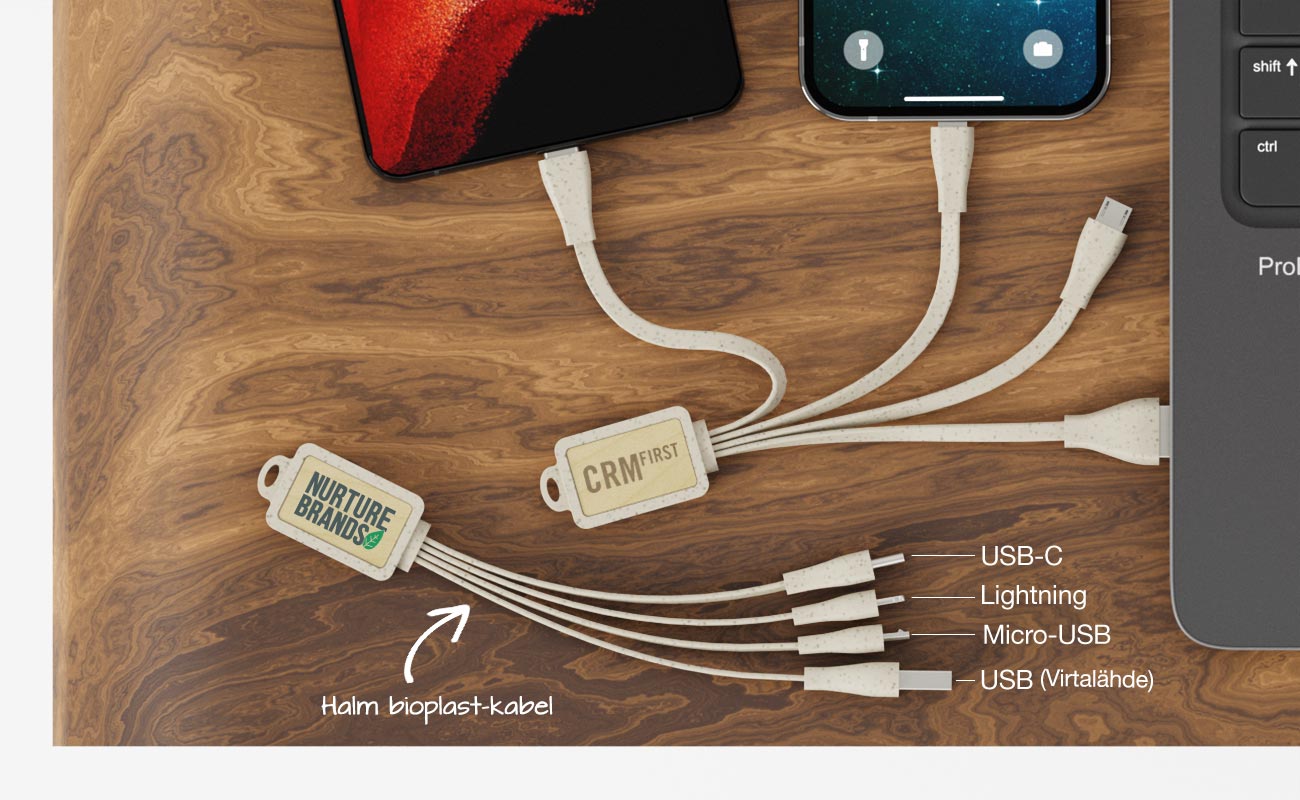 Multi Wood - PR USB-kablar