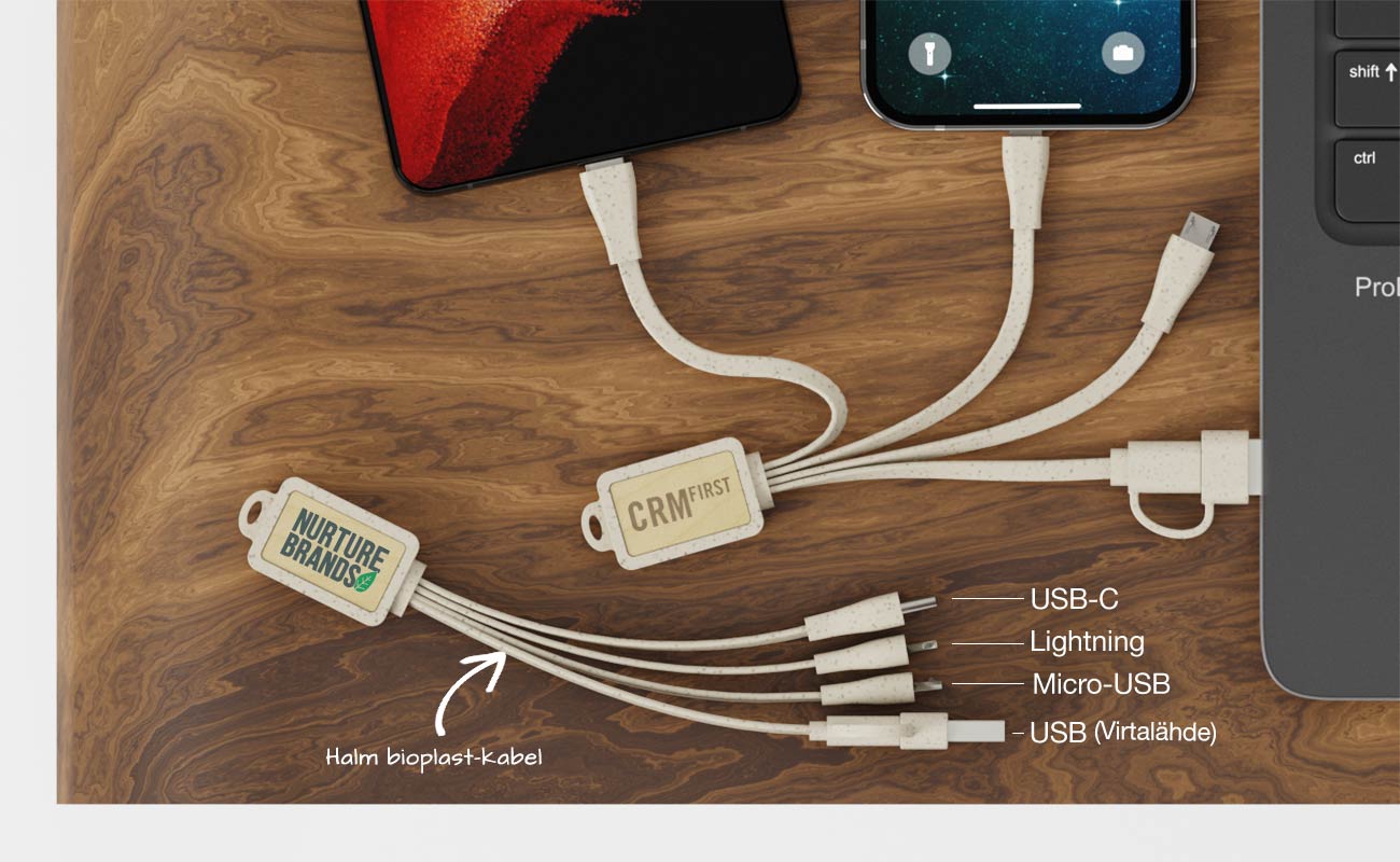 Multi Wood USB-kabel