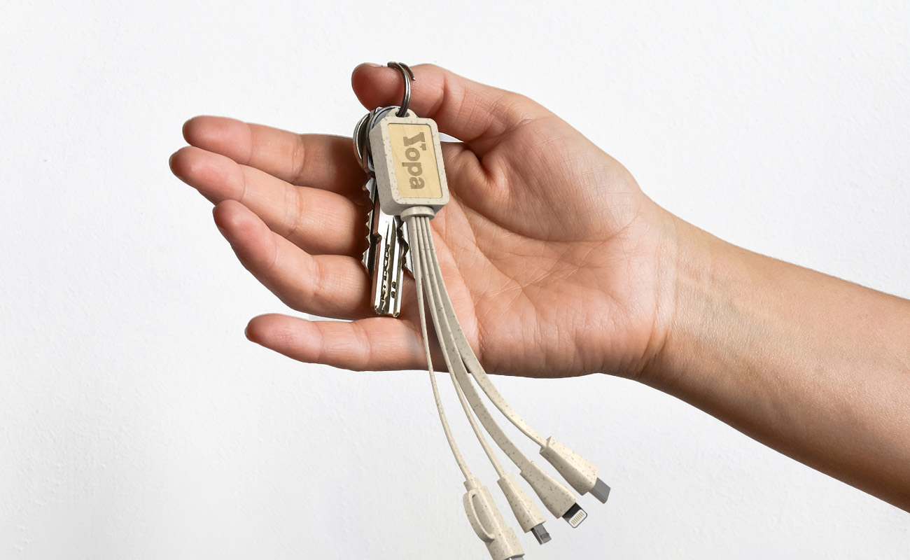 Multi Wood - Smartphone Laddningskablar med tryck gallery thumbnail