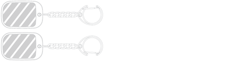 Nyckelring Screentryck Nyckelring Screentryck