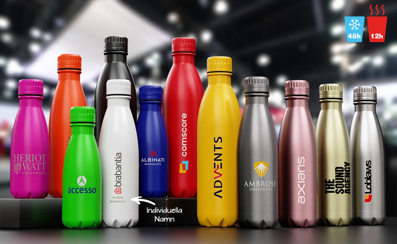 Nova Pure - Isolerade Vattenflaskor med Tryck 