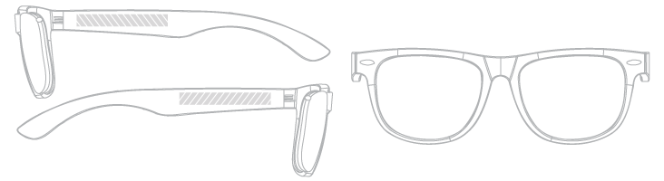 Solglasögon Screentryck
