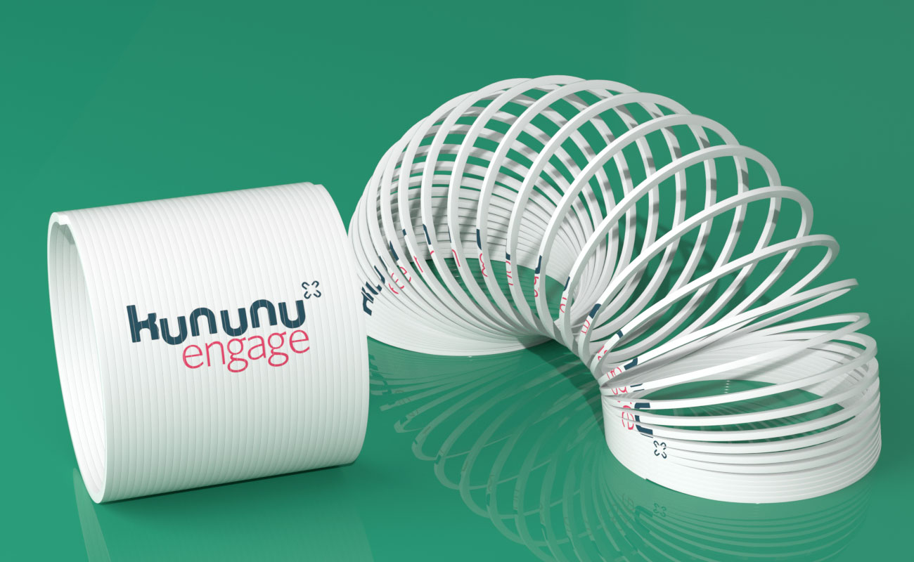 Reel - Trappfjäderleksak med tryck gallery thumbnail