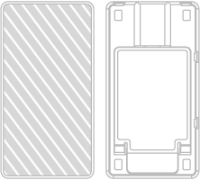 Trådlösa laddare  Fototryck