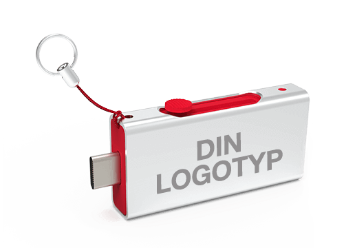 Slide - USB-C med Logga Slide - USB-C med Logga