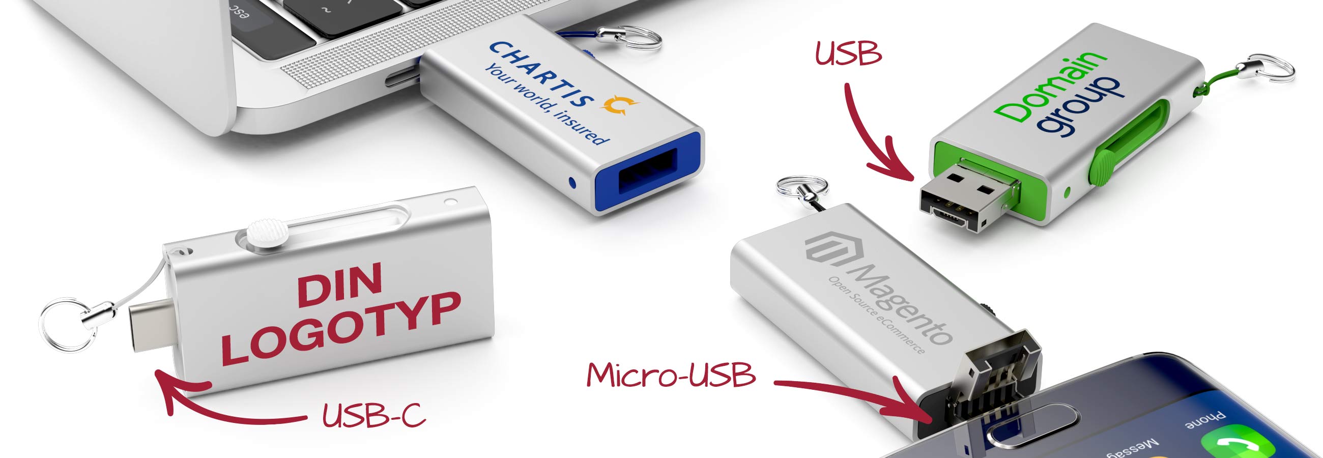 Slide USB-minne