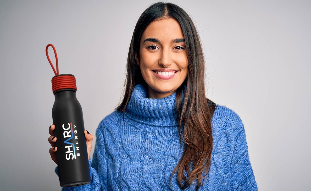 Stratus - Vattenflaskor med Logo med tryck gallery thumbnail