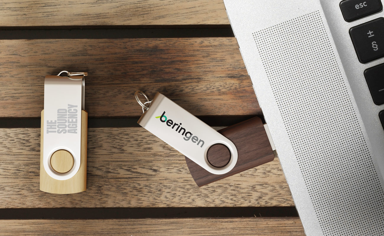 Twister Wood - USB Minne Trä gallery thumbnail