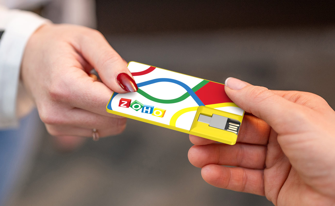 Wafer Duo - Visakort Minnepinne gallery thumbnail