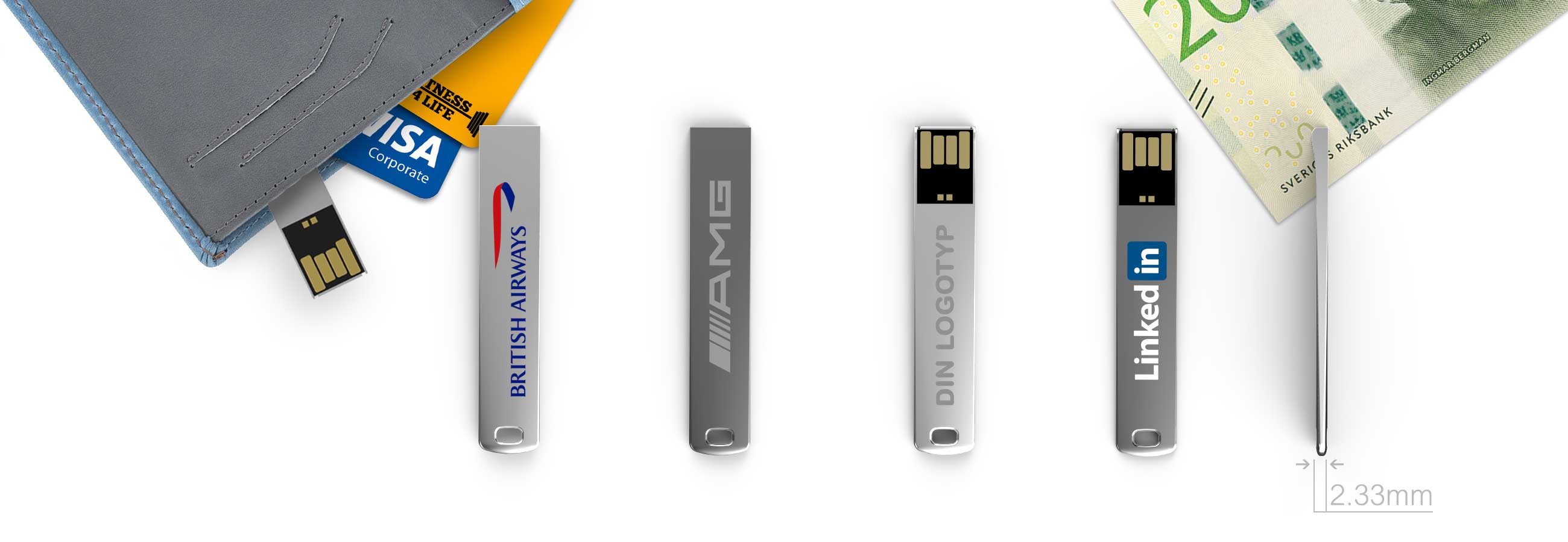 WalletStick USB-minne